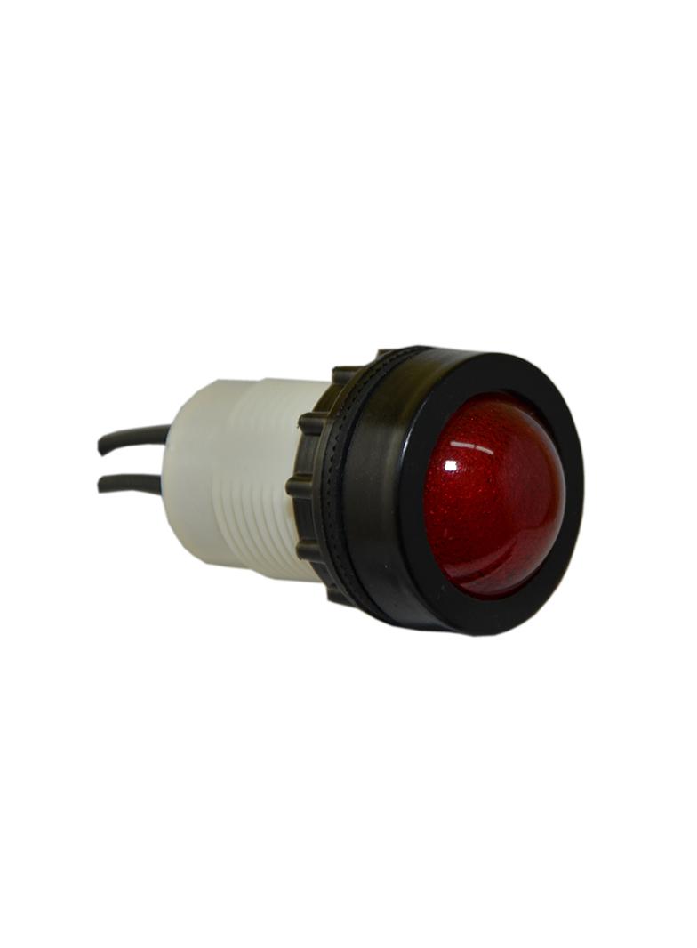 Lampka D22PB 24V-230V czerwona