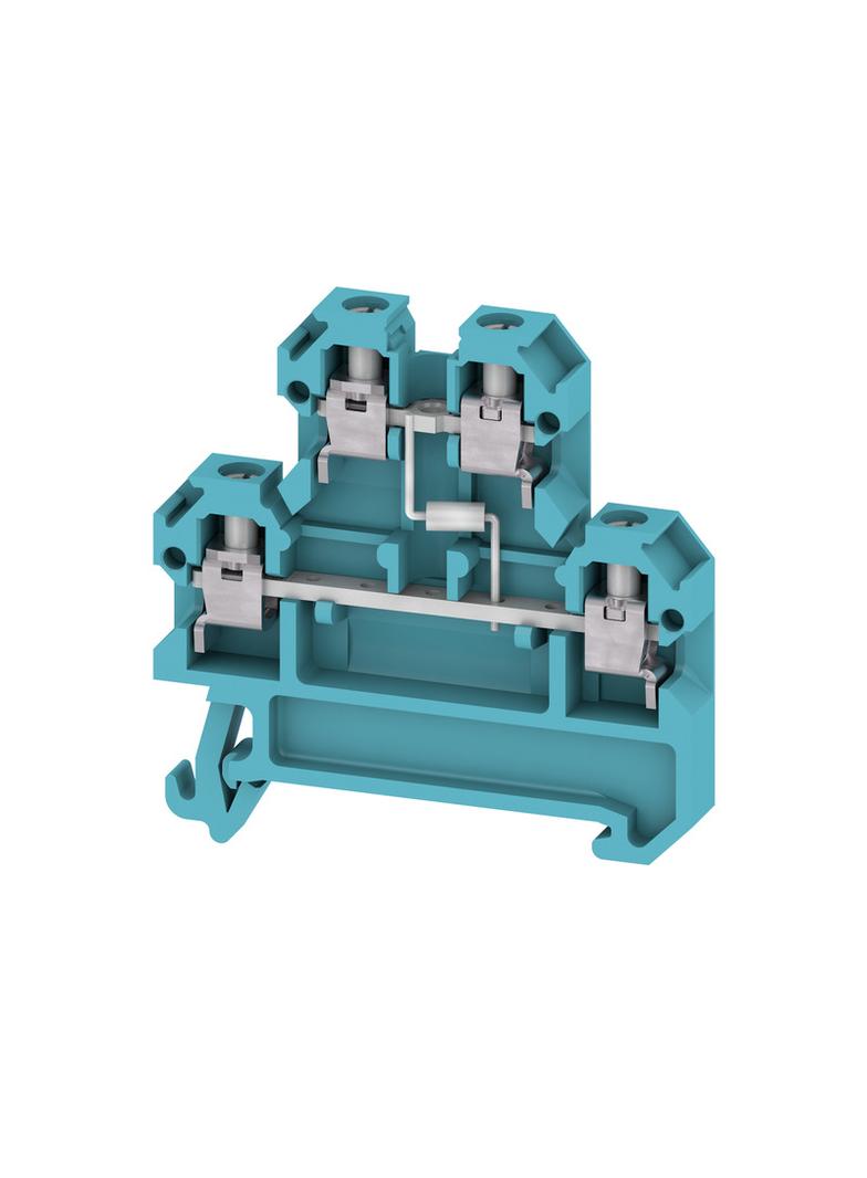DK 4/35 1D A1 BL Złączki szynowe z elementami elektronicznymi, nr katalogowy 0538980000