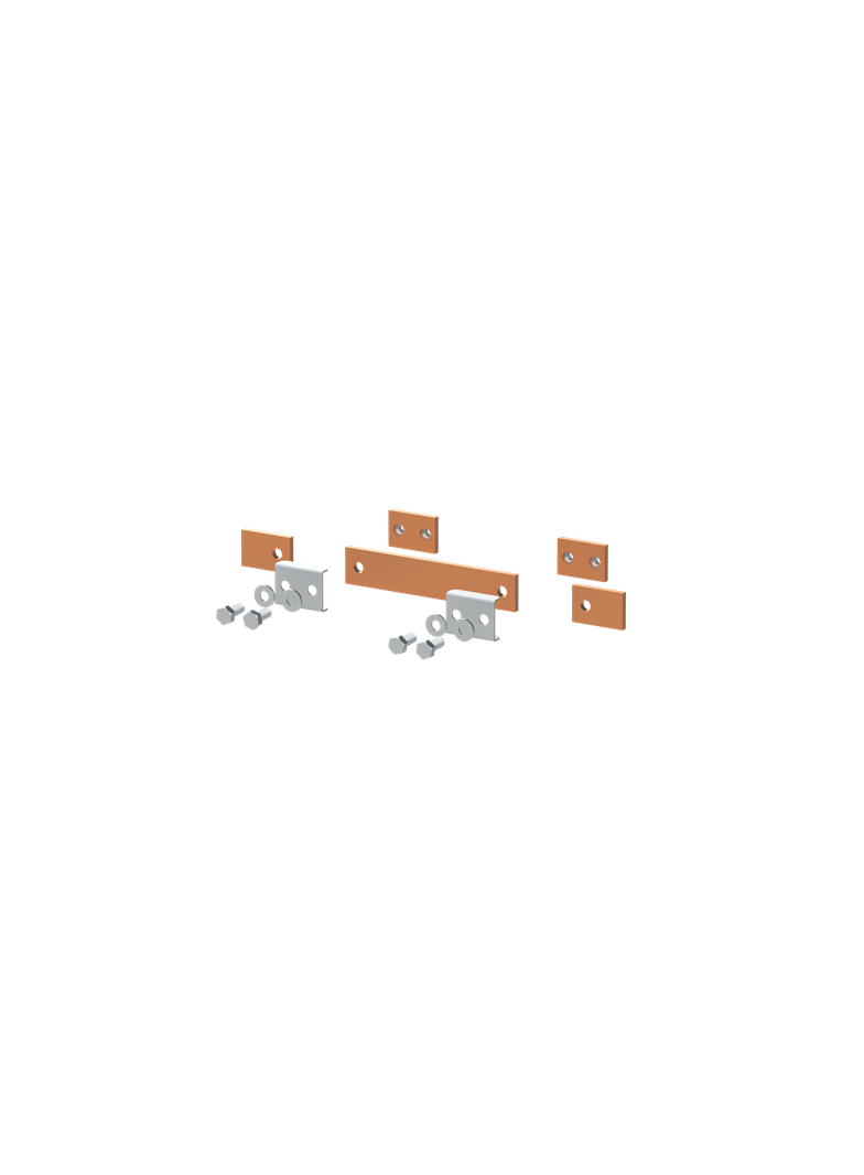 ZX2342 Szyna miedziana 30x5mm szerokość 1PW 250mm V2, A2 (do samodzielnego montażu)