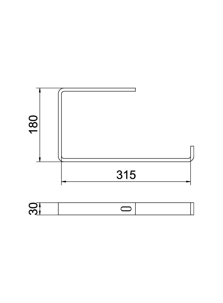AHB 300, OBEJMA WIESZAKOWA NB 300MM FT