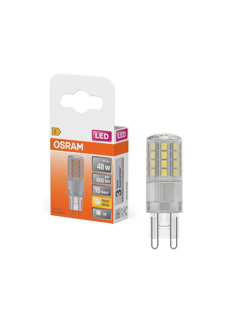 LAMPA LED PIN50 CL 4,8W/827 230V G9