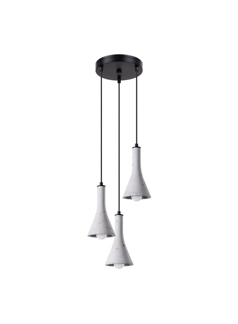 Sollux Lampa wisząca REA 3P beton SL.1226