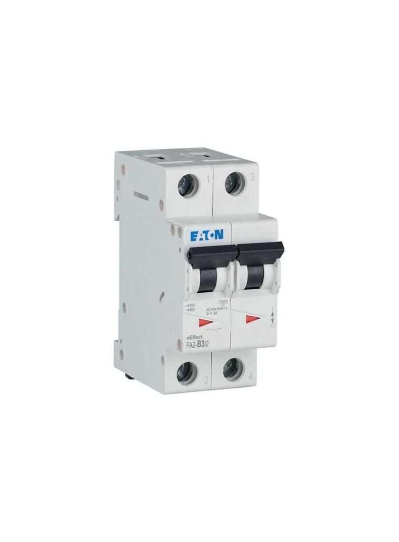 FAZ-B3/2 Wyłącznik nadprądowy 15kA B3A 2P 278724 EATON