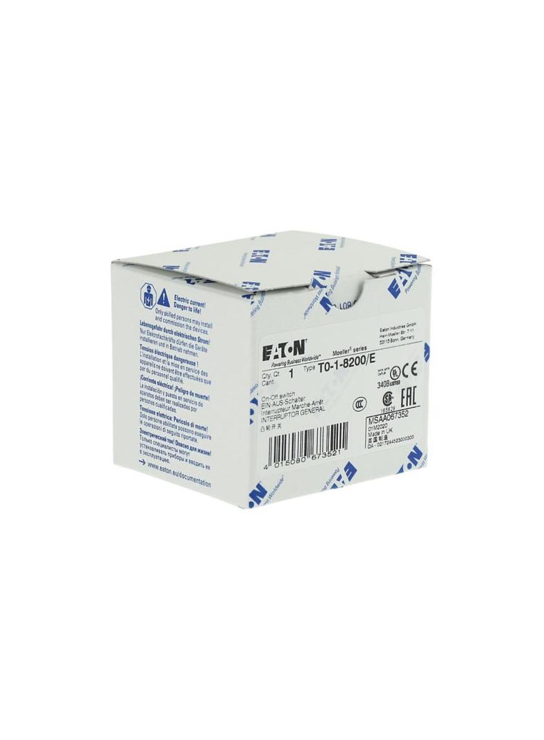T0-1-8200/E Łącznik krzywkowy 20A 6.5kW 067352 EATON
