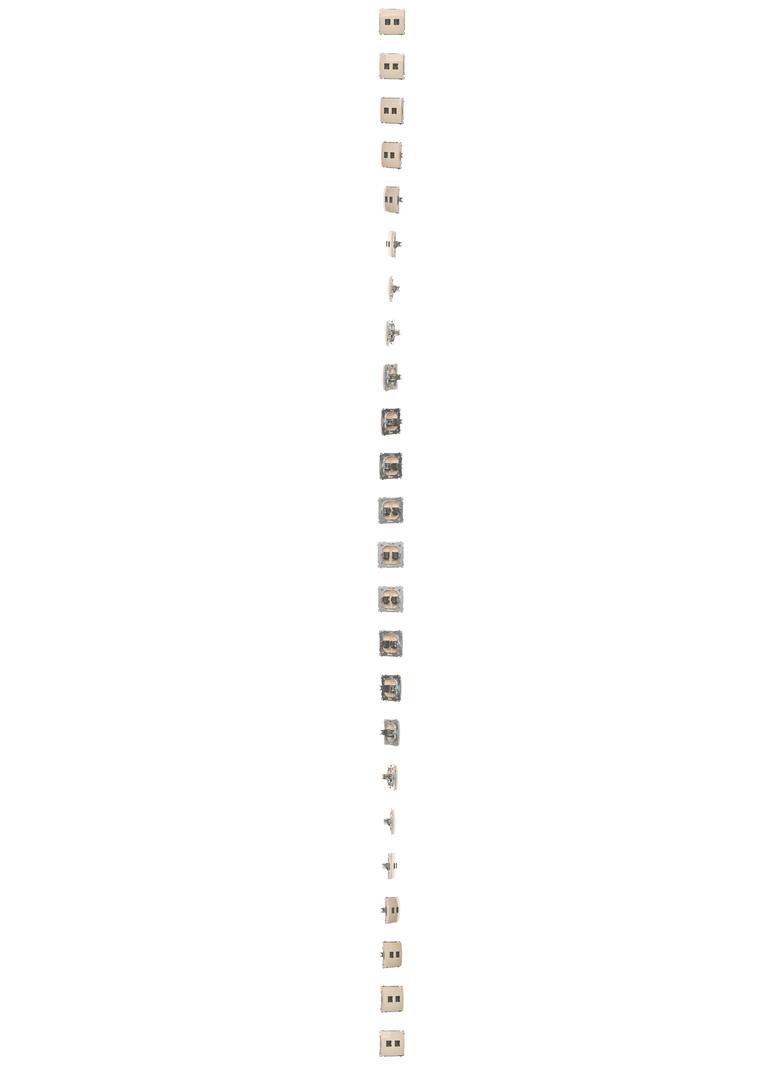 Simon Basic Gniazdo HDMI podwójne beż BMGHDMI2.01/12 KONTAKT
