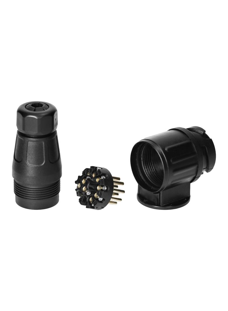 Wtyczka przyczepy tworzywo 13-pin 12/24V OR-AE-13228 ORNO