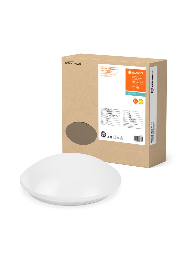 Plafon LED SURFACE CIRCULAR 250 13W 830 IP44 4058075617865 LEDVANCE