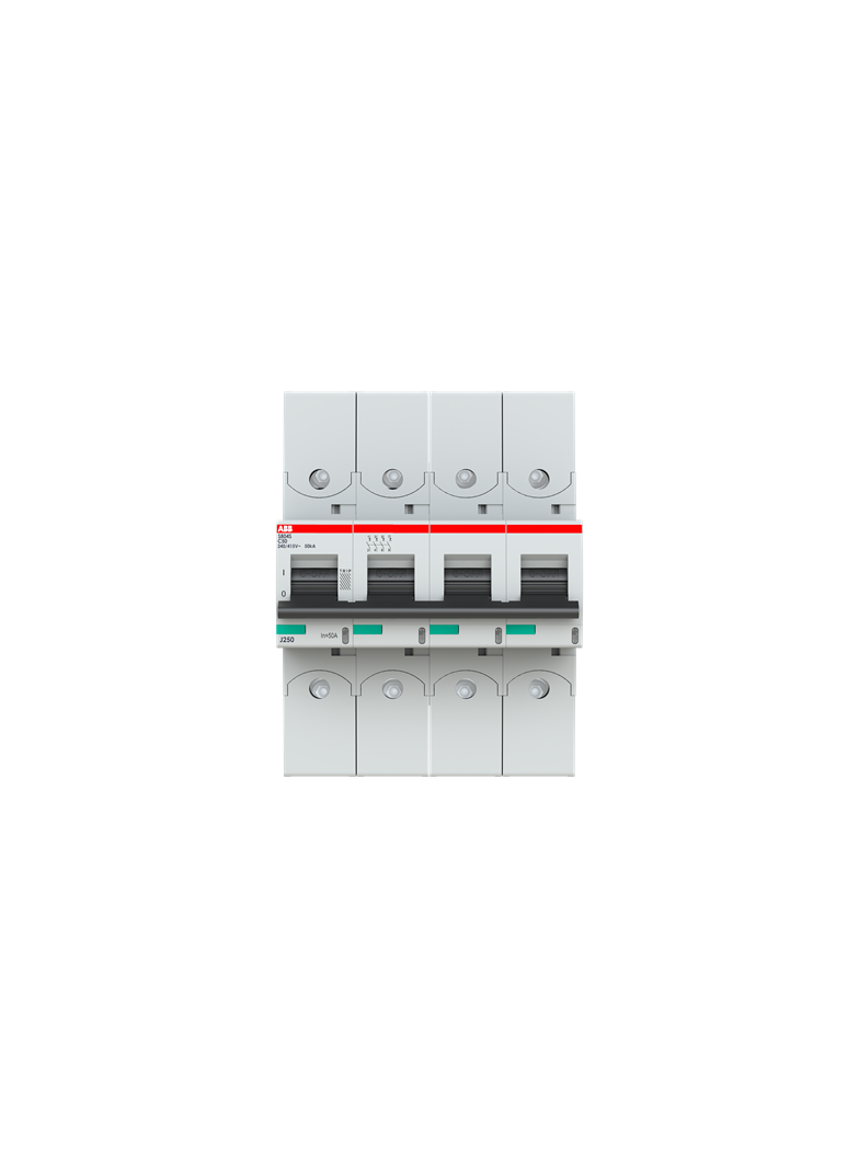 S804S-C50-R Wyłącznik nadprądowy 50kA 4P C50A 2CCS864002R0504 ABB