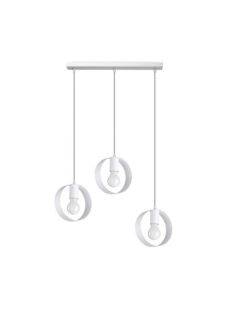 Sollux Lampa wisząca TITRAN 3 biała SL.1138