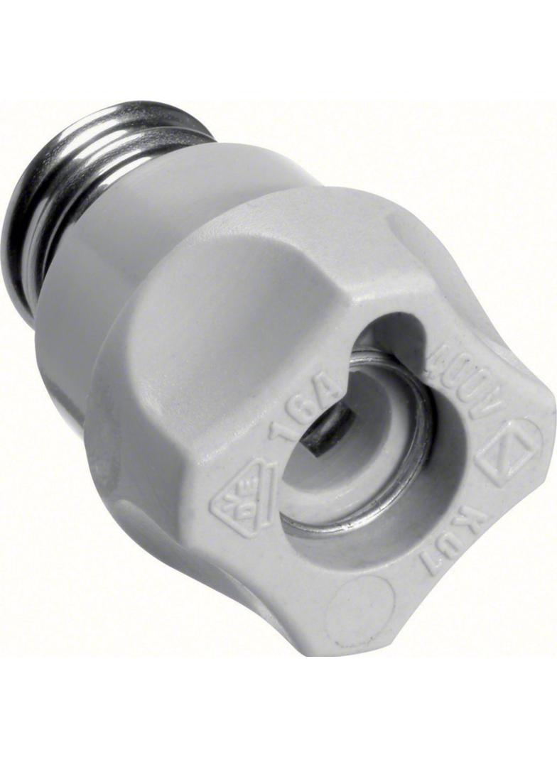 Główka bezpiecznikowa ceramiczna D01 PK01 E14 16A 400VAC 250VDC LE14SK HAGER