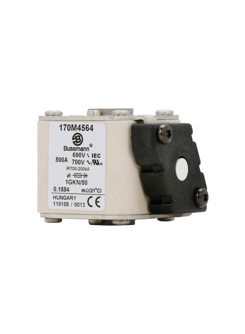 FUSE 500A 690V 1GKN/50 AR UC Wkładka szybka 500A AC 690V rozmiar 1 53x69x51 mm aR IEC UL, 170M4564 E
