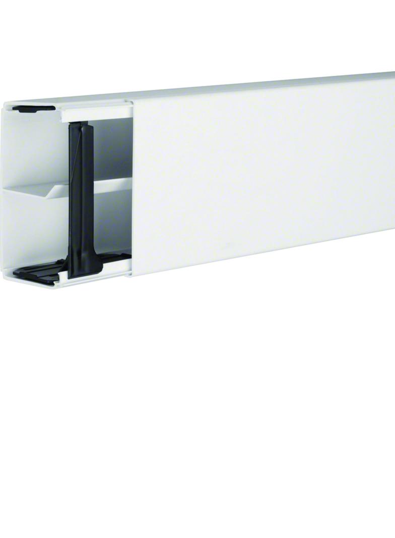 tehalit.LF Kanał elektroinstalacyjny PVC 60x110mm z przegrodą, biały LF6011109016 HAGER