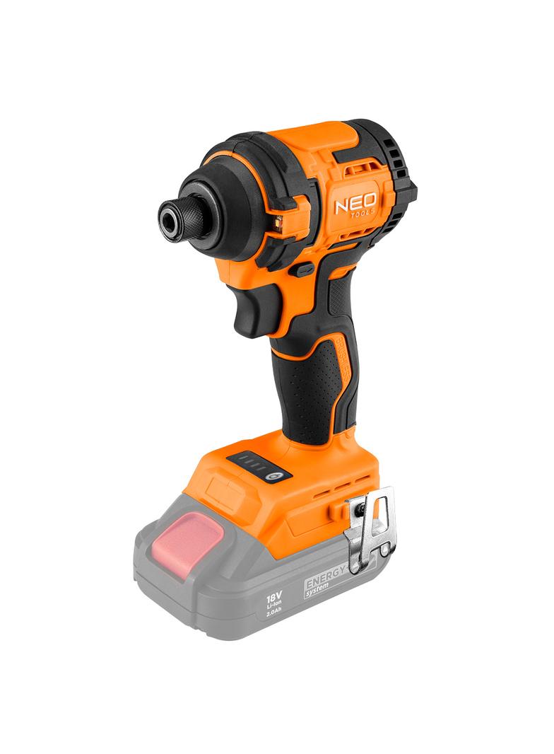 Zakrętarka udarowa bezszczotkowa 18V, 300Nm, hex 1”, compact, Energy+, bez akumulatora