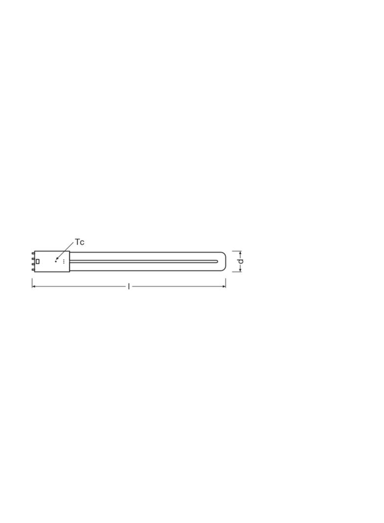 DULUX L LED FR 24 ECG, AC mains 12W 830 2G11 TRZONKI SPECJALNE LEDVANCE