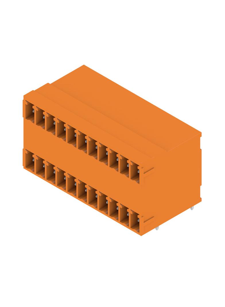 SCD 3.81/22/90G 3.2SN OR BX Wtyki PCB (złącza płyty), 3.81 mm, Liczba biegunów: 22, kąt odejścia: 90° /24szt./ 1972880000 WEIDMÜLLER