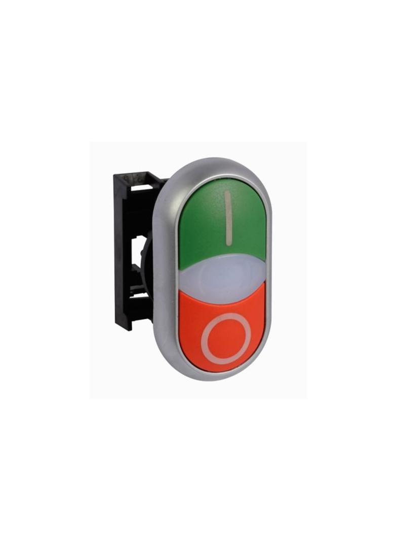 M22-DDLM-WS-X1/X0 Przycisk podwójny z samopowrotem i z możliwością podświetlenia 284832 EATON