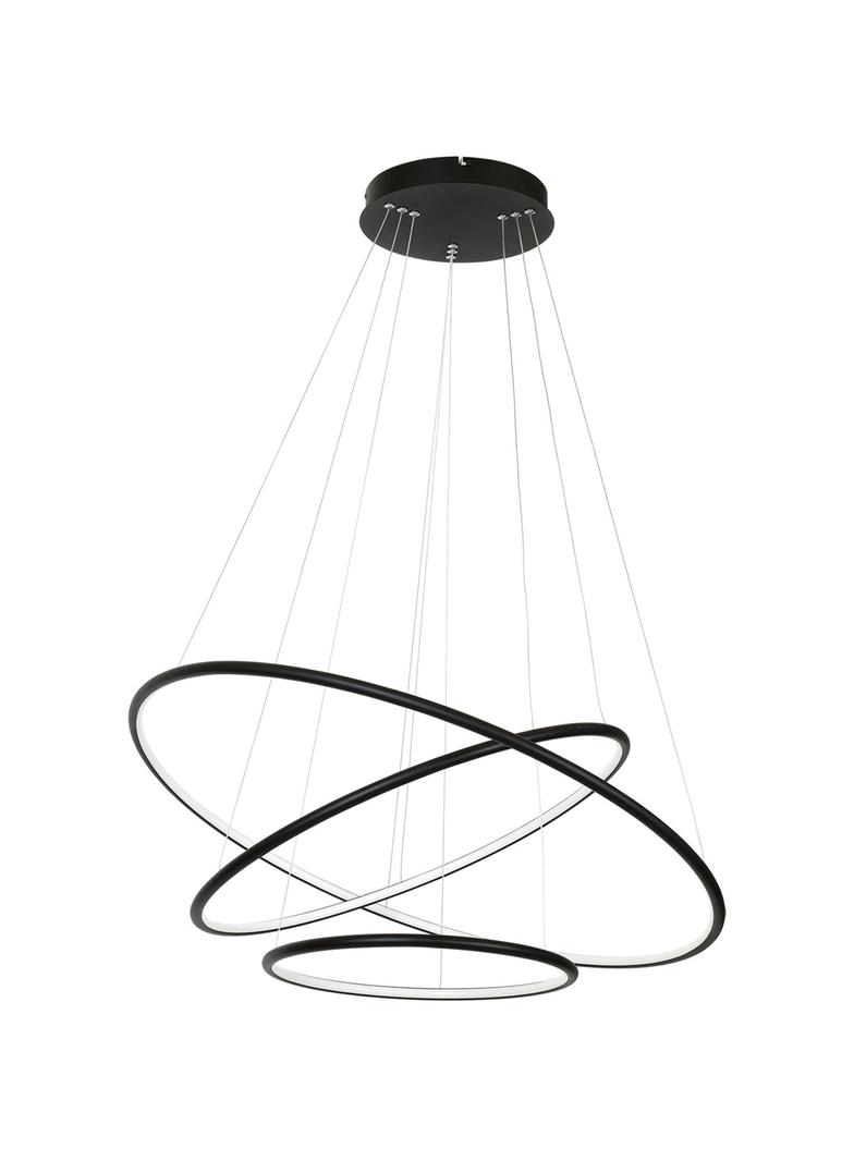 Milagro lampa wisząca LED Orion Black 99W 6930lm 3000K ML509