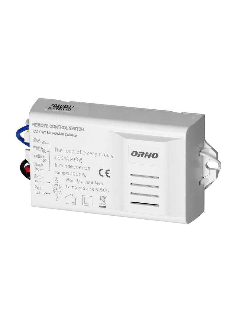 Bezprzewodowy 3-kanałowy sterownik oświetlenia OR-GB-447 ORNO