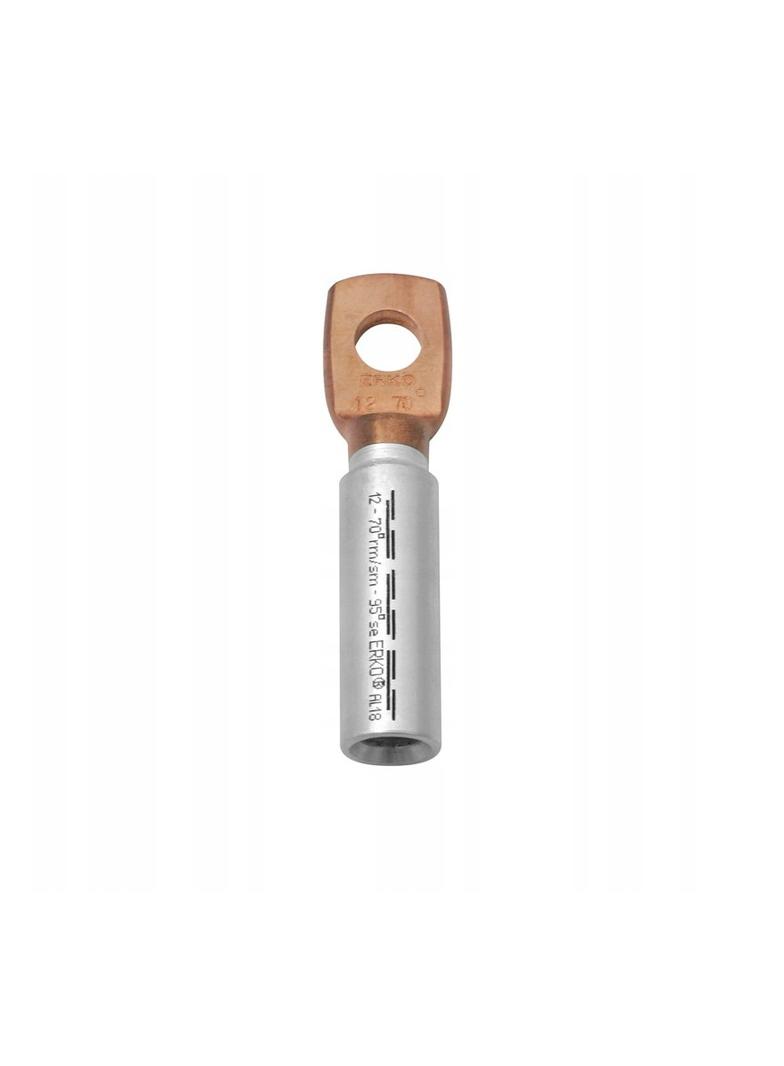 Końcówka oczkowa szczelna Al-Cu aluminium miedź ACK 10-240 ACK_10-240/1 ERKO
