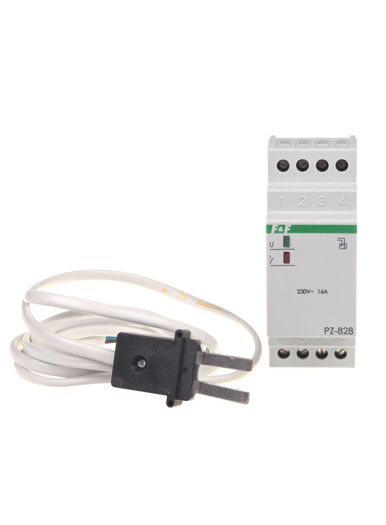 Przekaźnik zalania montaz na szynie DIN,styk: 1Z/R 230V PZ-828 F&F