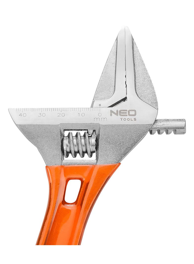 Klucz nastawny 256 mm, zakres 0-43 mm