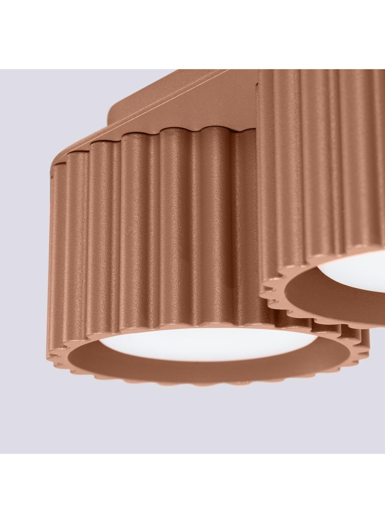 SOLLUX Plafon AURA 2 mocca Gx53 ; SL.1808