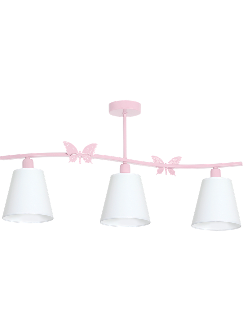 Milagro plafon Alice Pink 3xE14 różowy MLP979