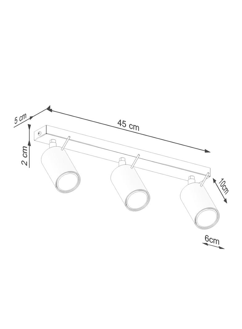 Sollux Plafon RING 3L beżowy SL.1496
