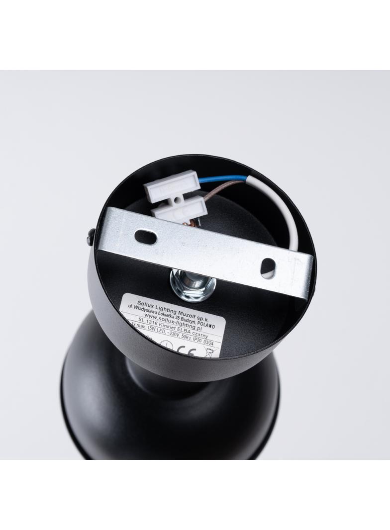 Kinkiet ELBA czarny
