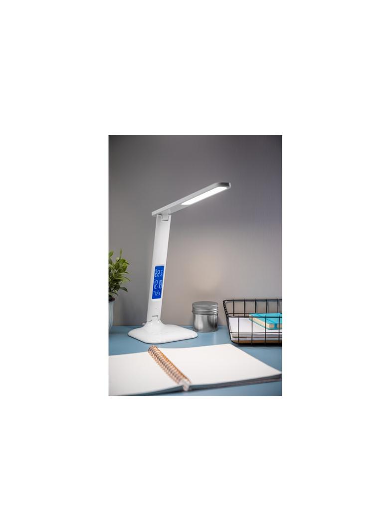 LAMPKA BIURKOWA LINEAR II, LED, 7W, 420lm, 3-CCT, AC220-240V, IP20, 5 STOPNIE ŚCIEMNIANIA, BIAŁY