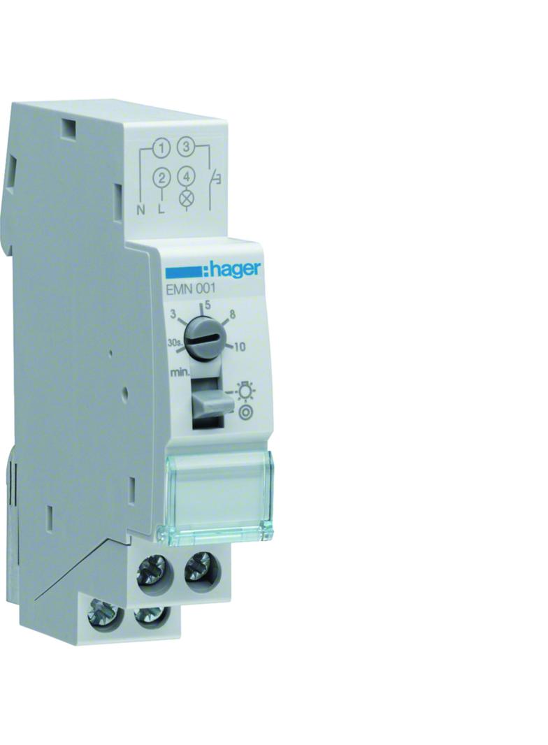 Wyłącznik schodowy 30s-10min 230V 1Z 16A EMN001 HAGER