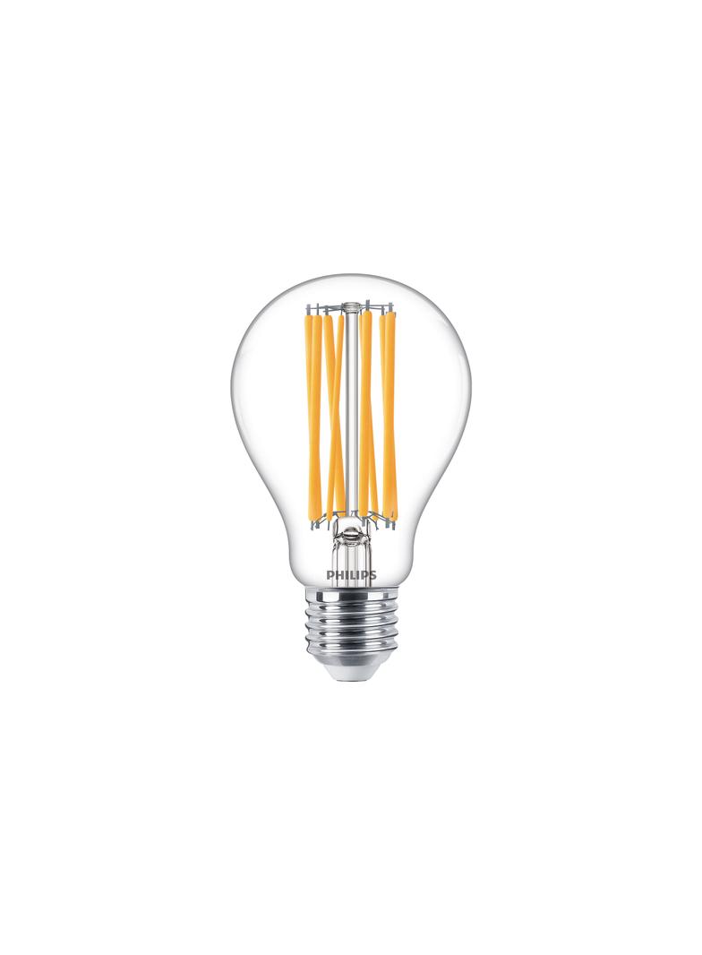Żarówka LED klasa A 17W=150W 2452lm 2700K barwa ciepła kulka 17-150W E27 A67 827 Szkło przezroczyste
