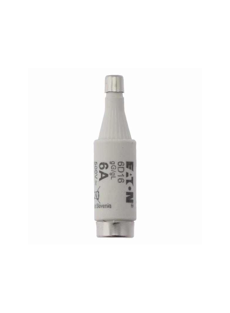 FUSE-D1 6A T GL/GG 500VAC E16 Wkładka DI 6A T GL/GG 500VAC E16 6D16 EATON