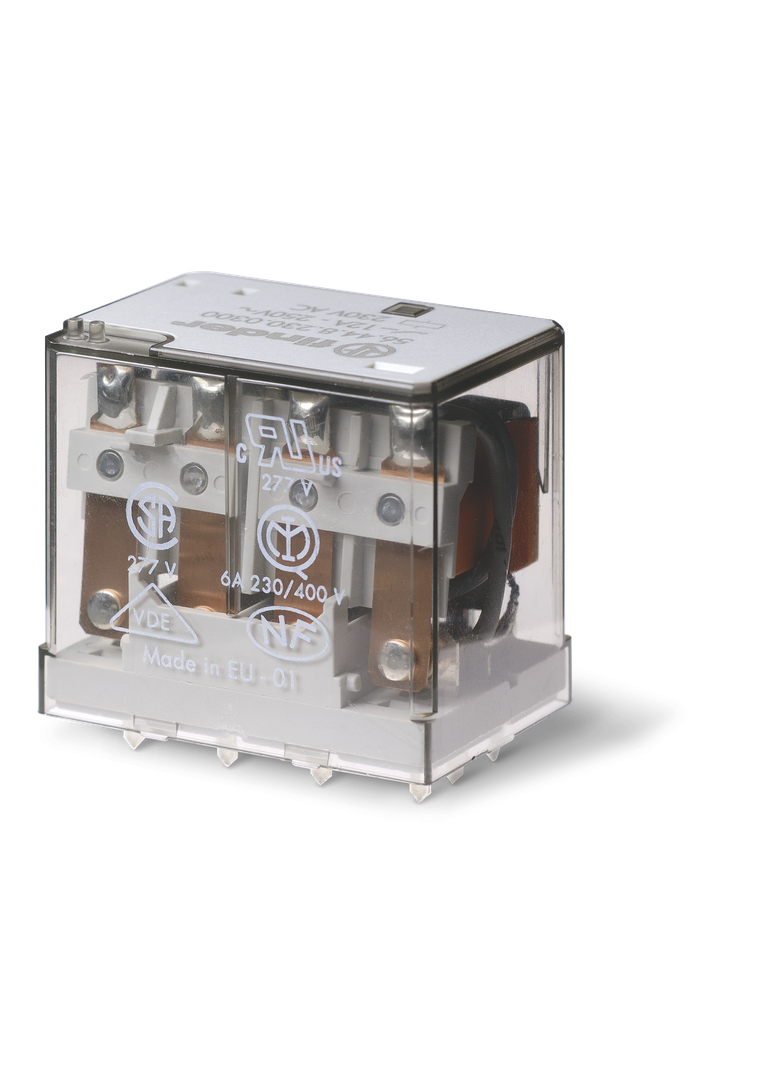 Miniaturowy przekaźnik mocy 4 P; 12A; 220V DC; PCB