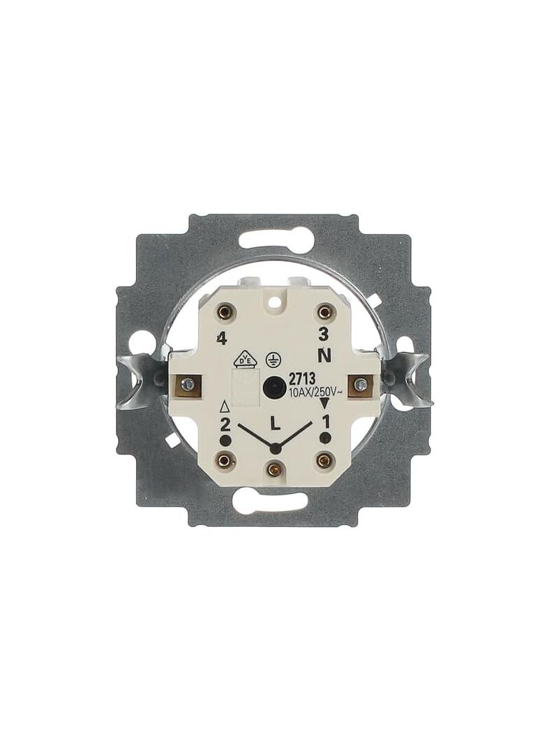 Wyłącznik/przycisk żaluzjowy 1-biegunowy, N, E