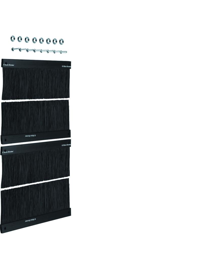 Pokrywa IP41 dolna szczotka 600x400 FZ872WE HAGER