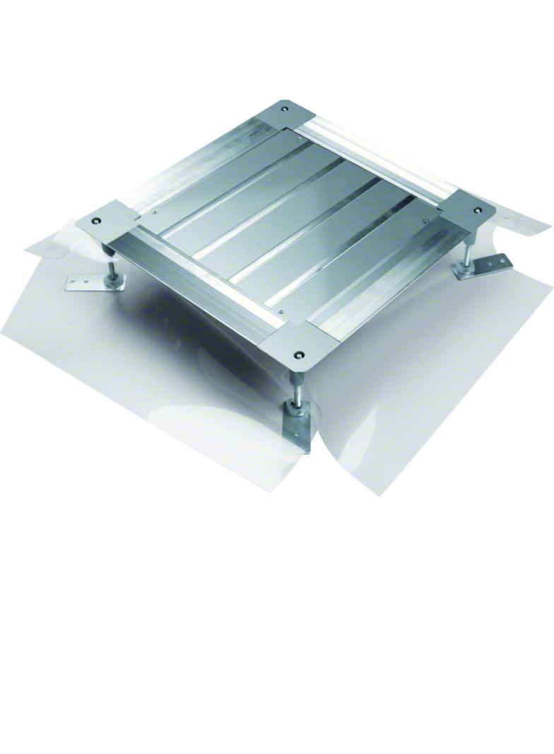 tehalit.UK Uniwersalna puszka podłogowa na nóżkach rozmiar 2 120-170mm stal UDH2120170 HAGER