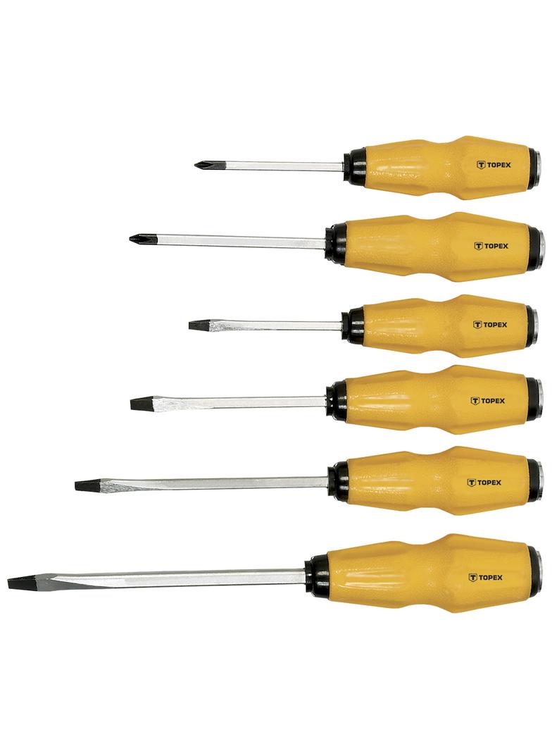 Wkrętaki do pobijania, zestaw 6 szt.