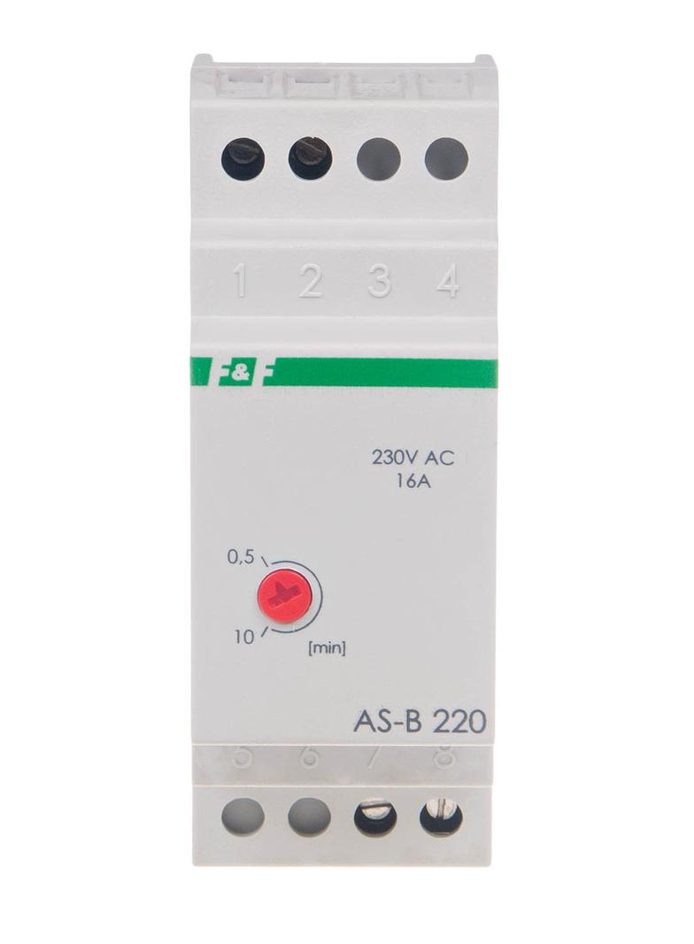 Automat schodowy montaż na szynie DIN 230V AS-B220 F&F