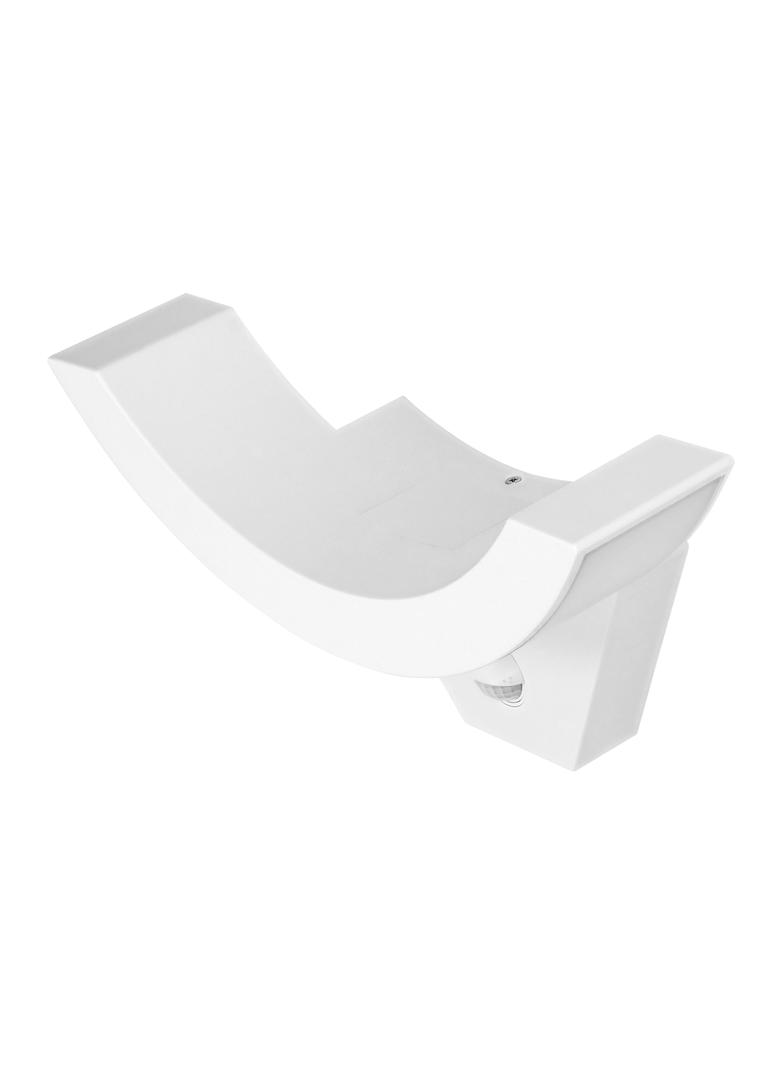 SPINEL LED 10W oprawa ogrodowa z czujnikiem ruchu 140st 800lm IP54 4000K IK10 biała AD-OP-6119WLPMR4