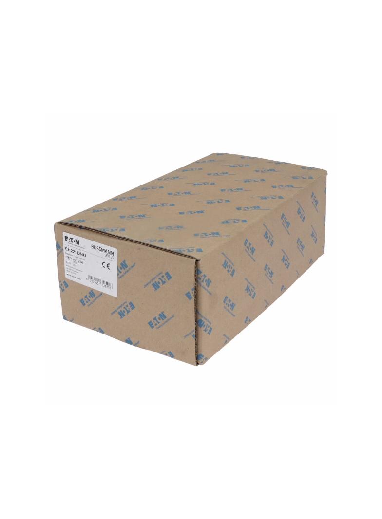 1 Pole 22x58 MFH and Neutral Podstawa wkładki cylindrycznej 22x58 1P+1N 125A 690VAC CH221DNU EATON