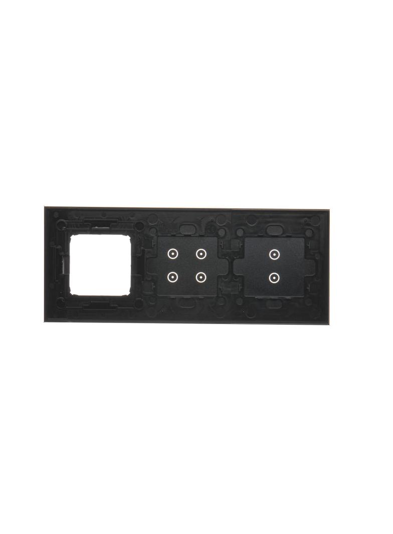 Simon 54 Touch Panel dotykowy S54 Touch 3 moduły 2 pola dotykowe pionowe + 4 pola dotykowe + 1 otwór na osprzęt S54 księżycowa lawa DSTR3340/74 KONTAKT