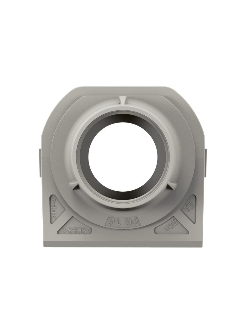 NOWE PLEXO - PRZEPUST KABLOWY - 1 WEJŚCIE - PG16 SZARY