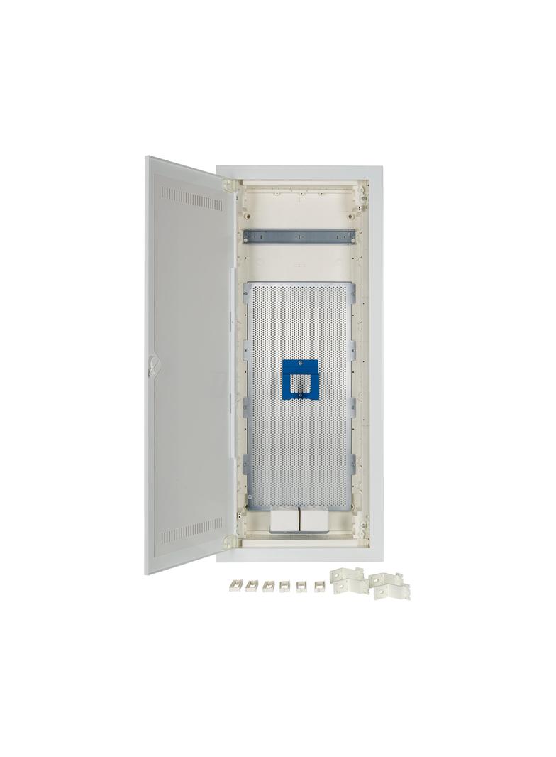 KLV-60UPM-W-SF Rozdzielnica multimedialna podtynkowa IP30 1x14 superpłaska drzwi wifi 302423 EATON