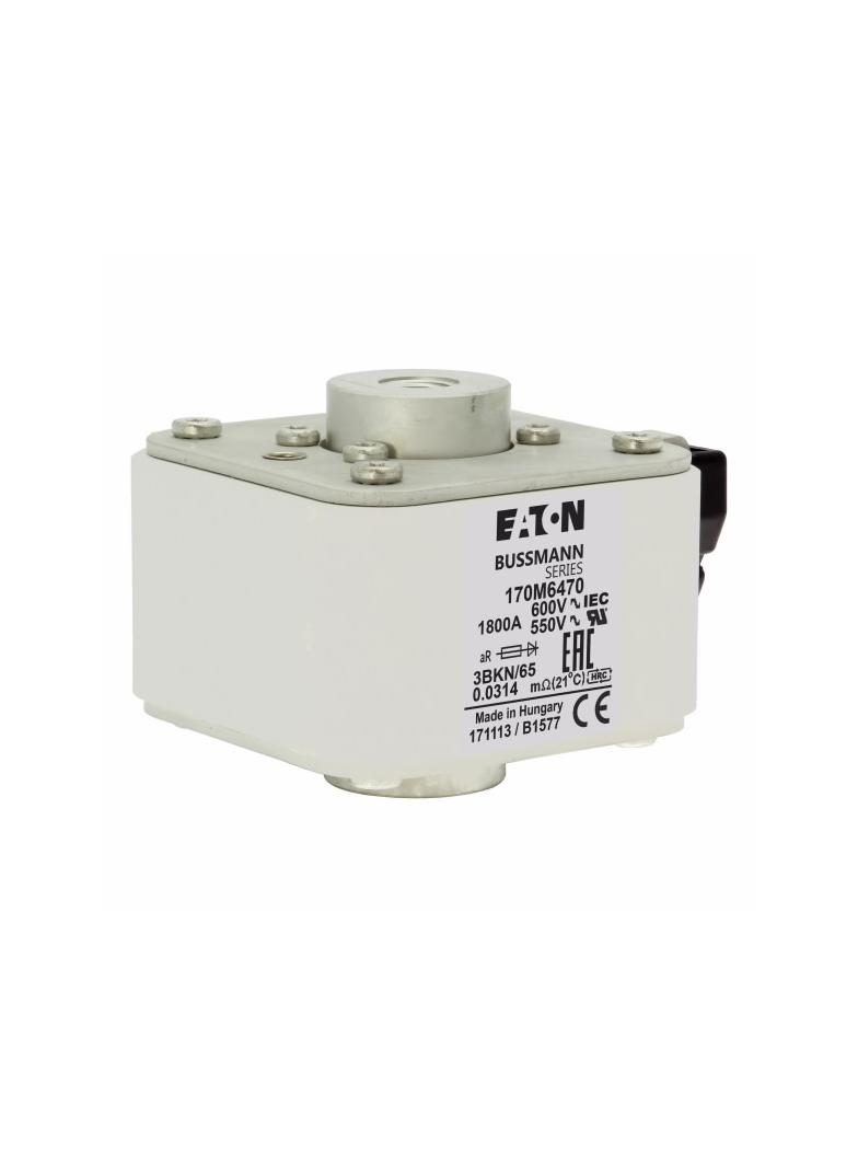 FUSE 1800A 600V 3BKN/65 AR UR Wkładka szybka 1800A AC 600V rozmiar 3 aR IEC UL 170M6470 EATON