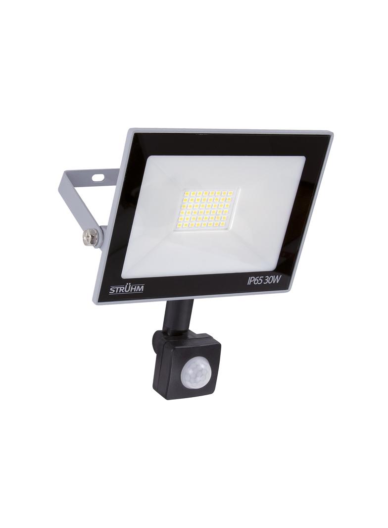 Naświetlacz SMD LED z czujnikiem ruchu KROMA LED S 30W GREY 6500K
