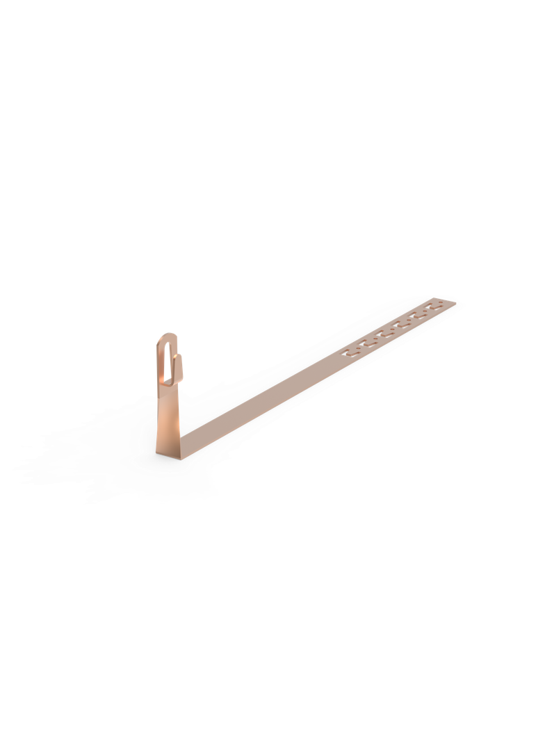 CU UCHWYT POD DACH.L-450 SKRĘCONY/100 Z ZACZEPEM 11.4.1/Z CU