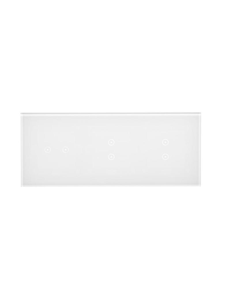 Simon 54 Touch Panel dotykowy S54 Touch 3 moduły 2 pola dotykowe poziome + 2 pola dotykowe pionowe + 2 pola dotykowe pionowe biała perła DSTR3233/70 KONTAKT