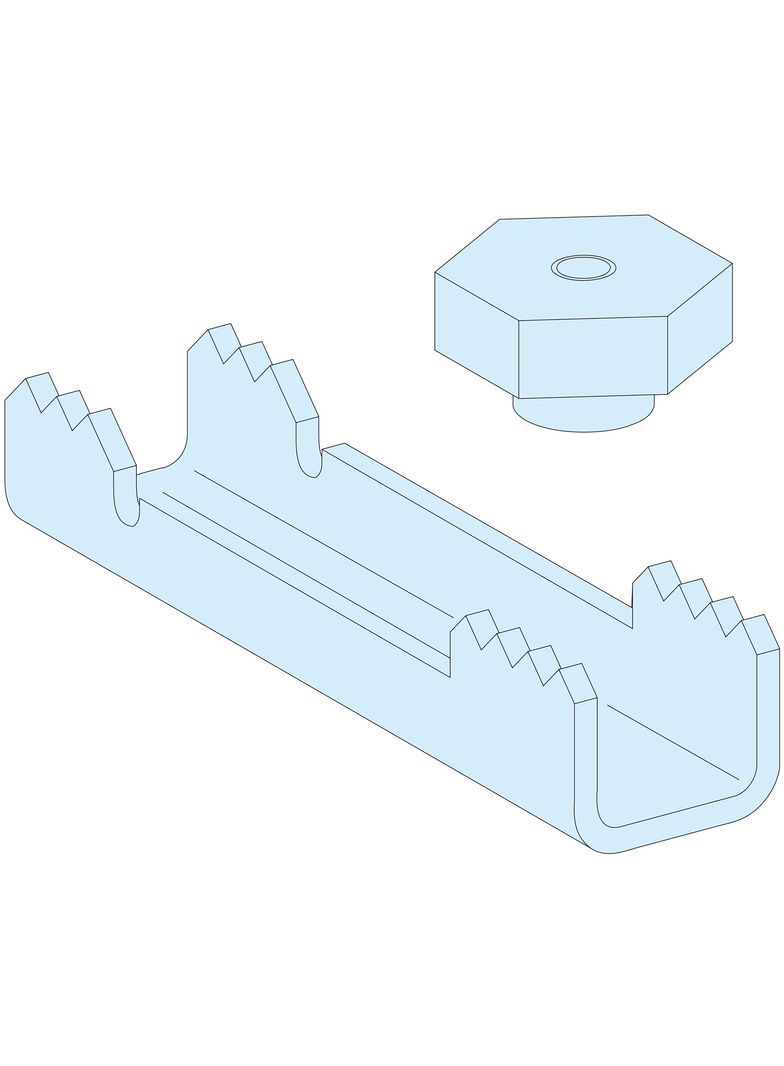 Rozdzielnice PrismaSet, zestaw montażowy do podłogi