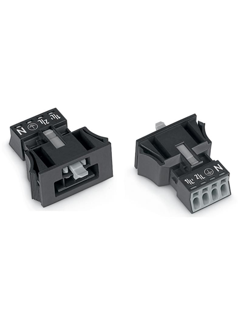 WINSTA MINI wtyk 4-torowy SnapIn czarny